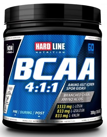 Hardline Nutrition BCAA 4:1:1 300 gr