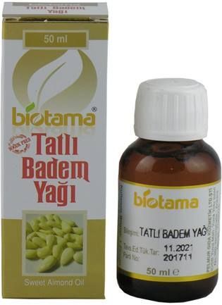 Biotama Tatlı Badem Yağı 50 ml