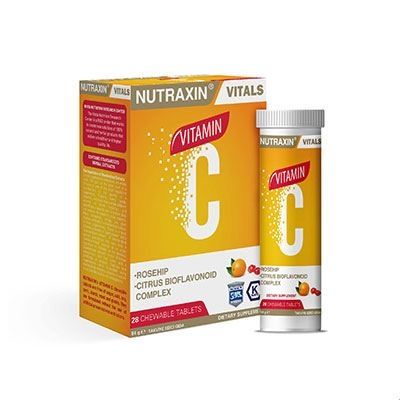Nutraxin Vitamin C 28 Çiğneme Tableti
