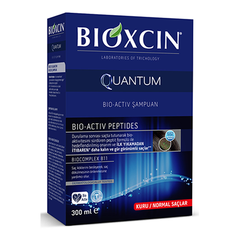 Bioxcin Quantum Bio-Activ Şampuan - Kuru/Normal Saçlar 300 ml