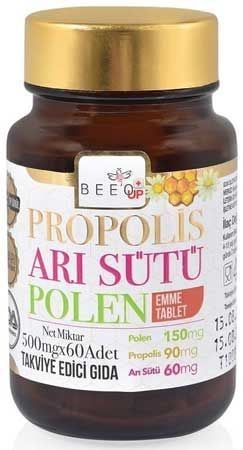 Beeo Up Propolis Arı Sütü Polen Çocuk Emme Tablet