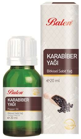 Balen Karabiber Yağı (Maserasyon) 20 ml