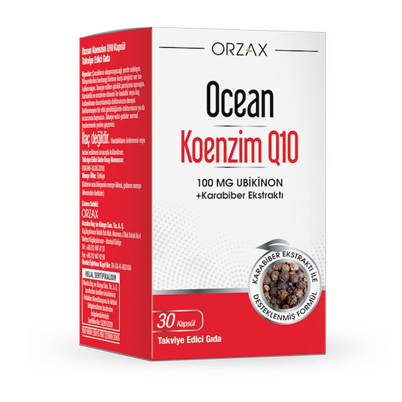 Ocean Koenzim Q10 30 Kapsül
