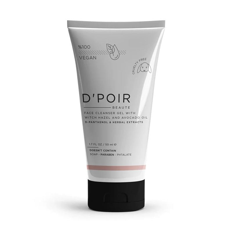 D'Poir Beaute Cadı Fındığı ve Avokado Yağlı Yüz Temizleme Jeli 50 ml