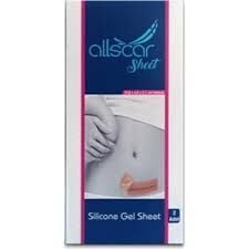 Allscar Silicone Gel Sheet 15x4 cm Sezeryan Bandı