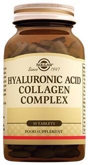 Solgar Hyaluronic Acid Collagen Complex 30 Tablets