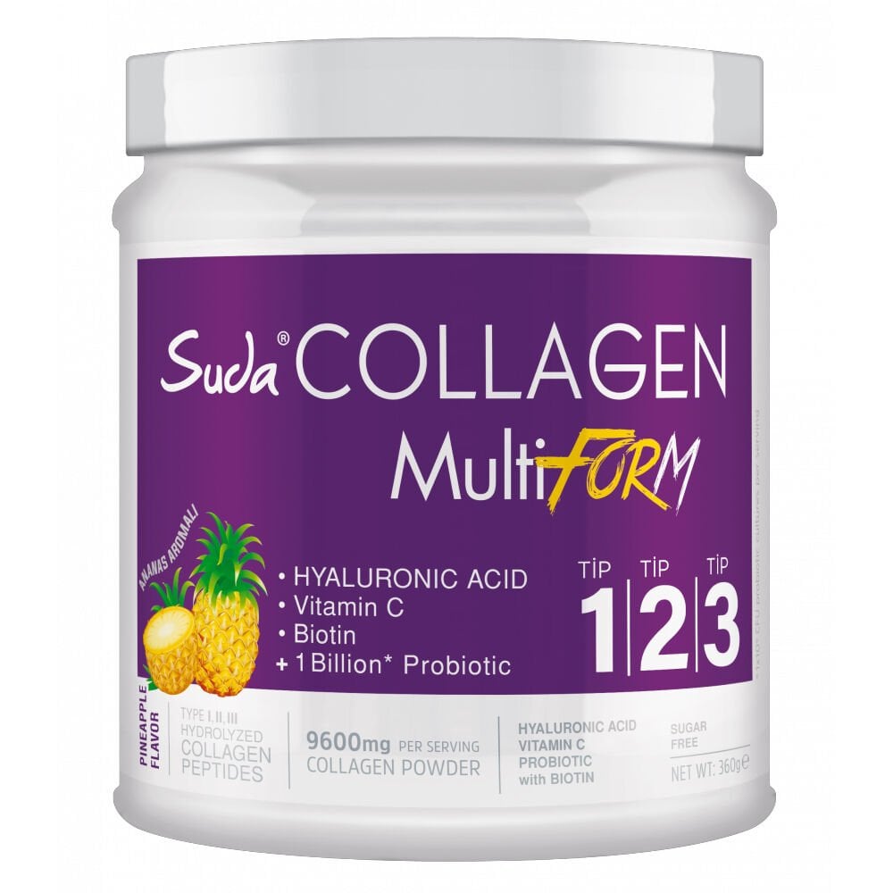 Suda Collagen Multiform Ananas Aromalı 360 Gr