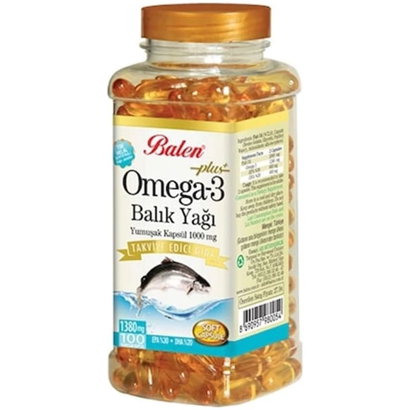 Balen Balık Yağı Yumuşak Kapsül 1380 mg