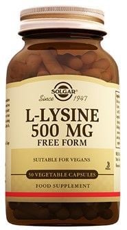 Solgar L-Lysine 500 mg 50 Kapsül