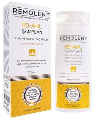 Remolent R3-Ahl Kuru Ve İşlem Görmüş Saçlar İçin Şampuan 300 ml