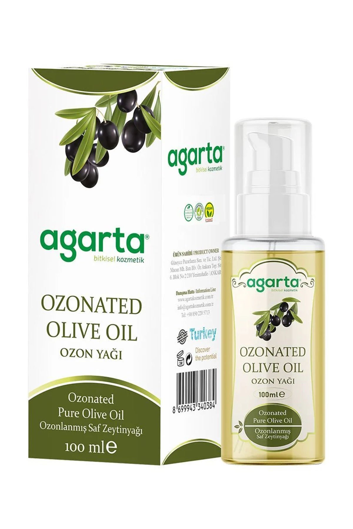 Agarta Ozon Yağı 100 ml