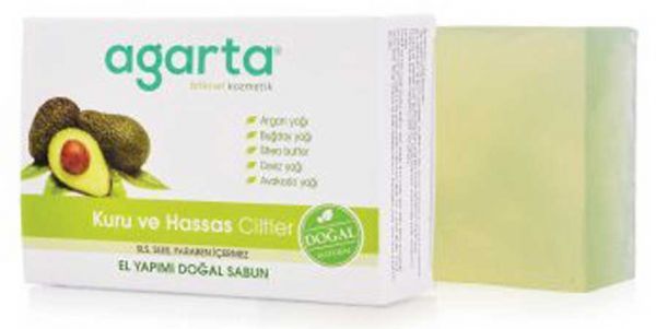 Agarta Kuru Hassas Ciltler İçin Sabun 150 gr