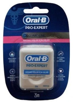 Oral-B Pro-Expert Clinic Line Hassas Dişler İçin Diş İpi 25 Metre