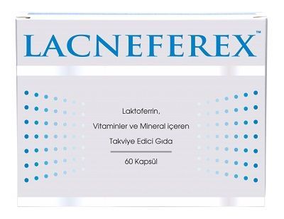 Lacneferex 60 Kapsül Laktoferrin İçerikli Takviye Edici Gıda