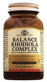 Solgar Balance Rhodiola Complex 60 Kapsül