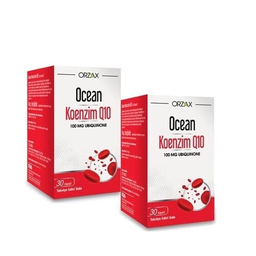Ocean Koenzim Q10 30+30 Kapsül - İkincisi Hediye
