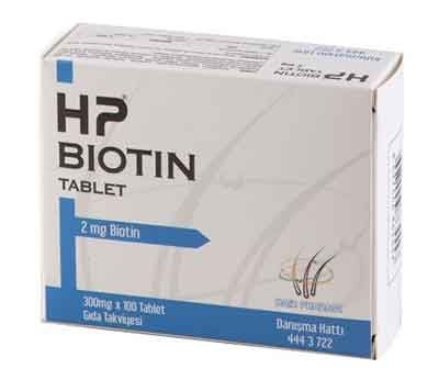 Hair Pharma Biotin Tablet 2 mg 100 Tablet (HGF)