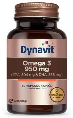 Dynavit Omega 3 950 Mg 30 Kapsül