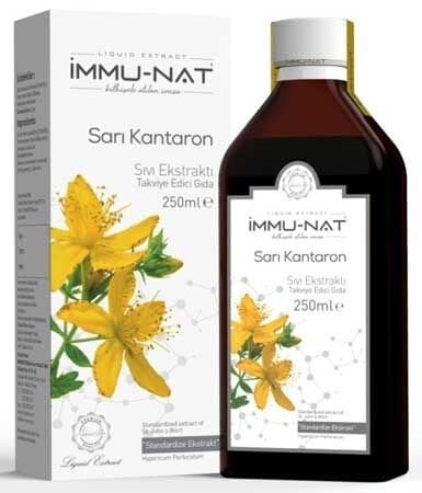 İmmunat Sarı Kantaron Ekstraktı (Hypericum Perforatum) 250 ml