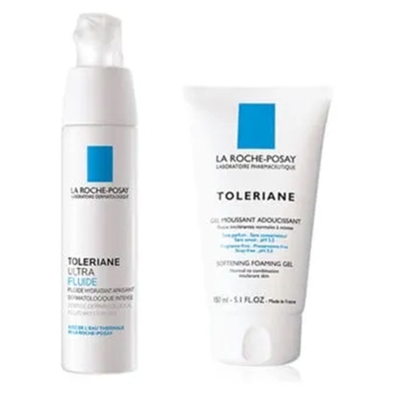 La Roche-Posay Toleriane Temizleyici Jel 150 Ml + Toleriane Fluid 40 Ml