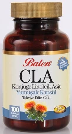 Balen CLA (Konjuge Linoleik Asit) 100 Yumuşak Kapsül
