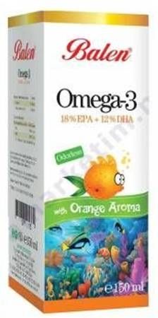 Balen Omega 3 Balık Yağı Portakal Aromalı 100 ml