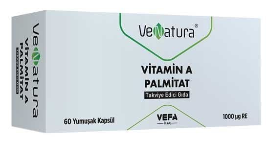 Venatura Vitamin A Palmitat 60 Kapsül