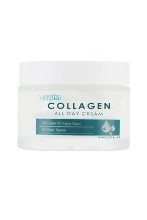 Verpia Alın Boyun Ve Yüz Için Yaşlanma Karşıtı Canlandırıcı Saf Kolajen Krem 70 Ml