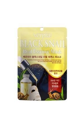 Verpia Kırışıklık Karşıtı Onarıcı Tonlayıcı Black Snail Müsini Lüks Maske 20 ml