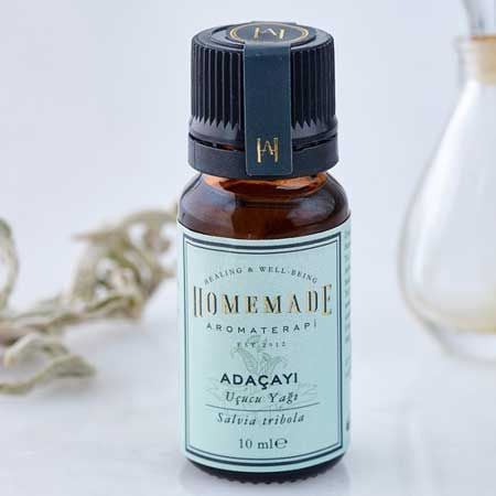 Homemade Adaçayı Uçucu Yağı (Salvia tribola) 10 ml