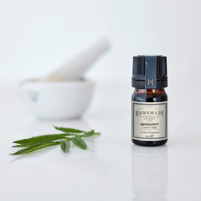 Homemade Bergamot Uçucu Yağı (Citrus Bergamia) 5 ml
