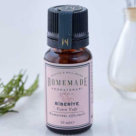 Homemade Biberiye Uçucu Yağı (Rosmarinus officinalis) 5 ml