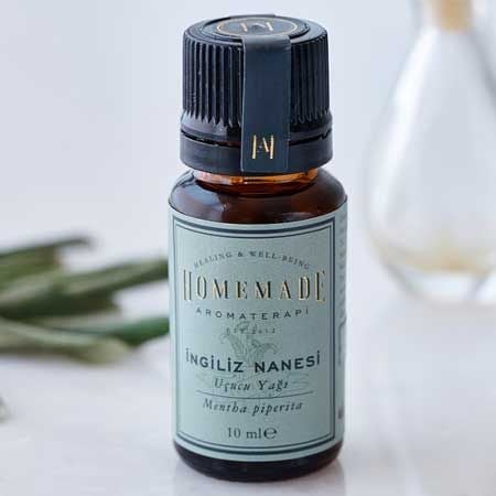 Homemade İngiliz Nanesi Uçucu Yağı (Mentha piperita) 5 ml