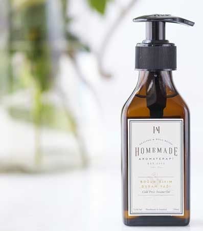 Homemade Soğuk Sıkım Susam Yağı 100 ml