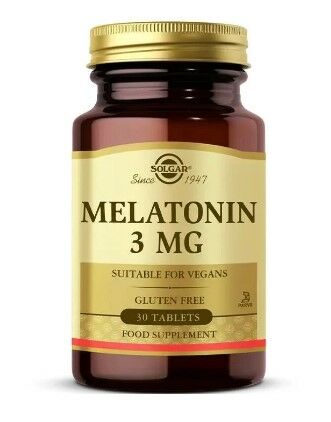 Solgar Melatonin 3 Mg 30 TB