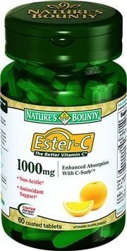 Nature's Bounty Ester-C 1000 mg 60 Tablet