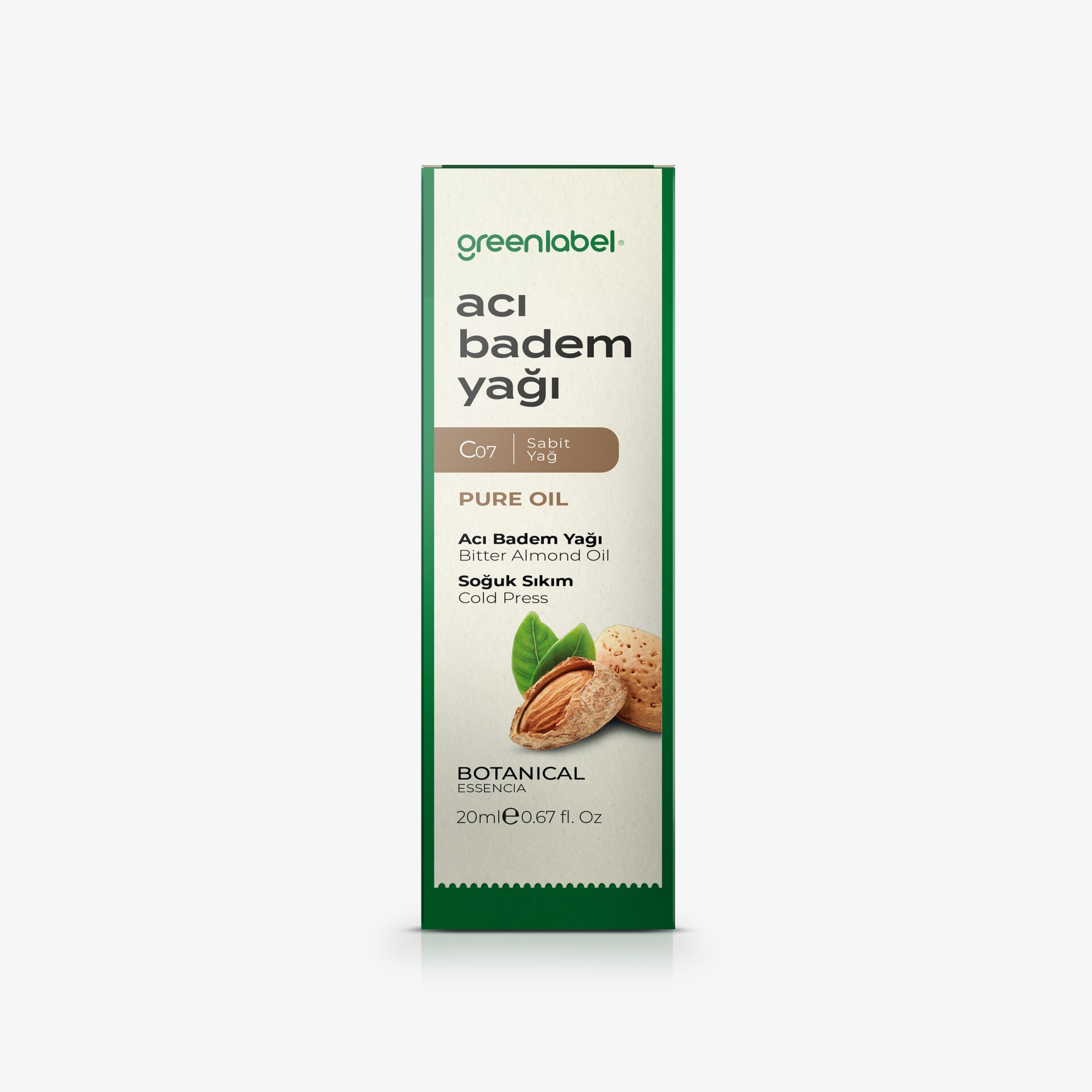 Greenlabel Acıbadem Yağı 20 ml.
