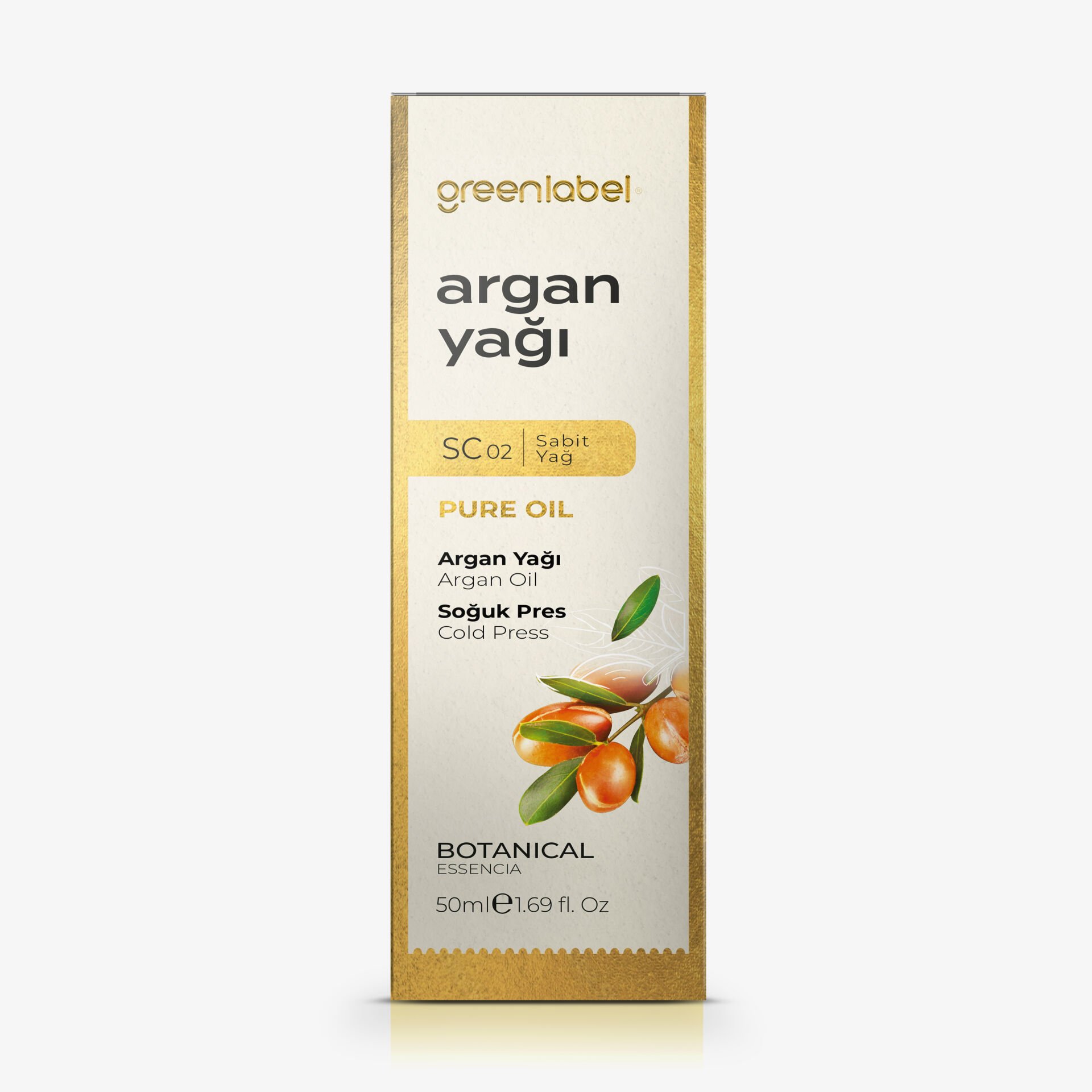 Greenlabel Argan Yağı 50 ml.