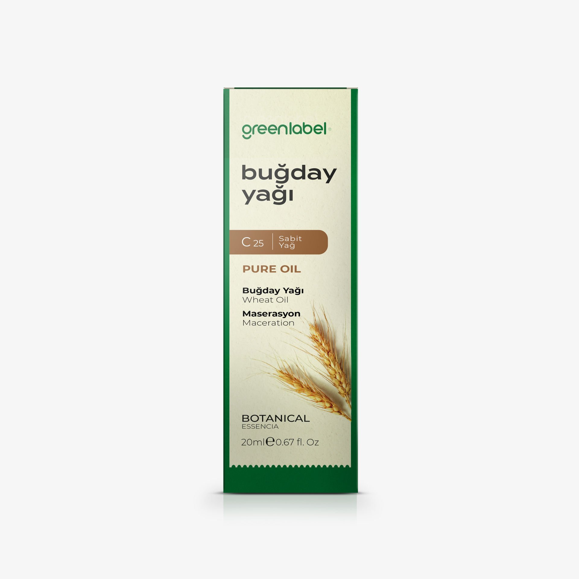 Greenlabel Buğday Yağı 20 ml.