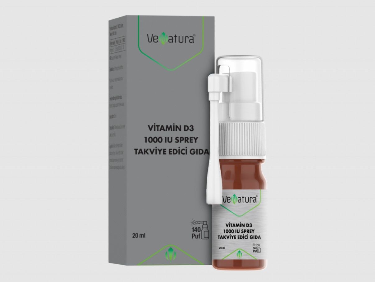 VeNatura Vitamin D3 Damla 1000IU 20 ml