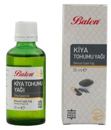 Balen Kiya Tohumu Yağı (Soğuk Pres) 50 ml