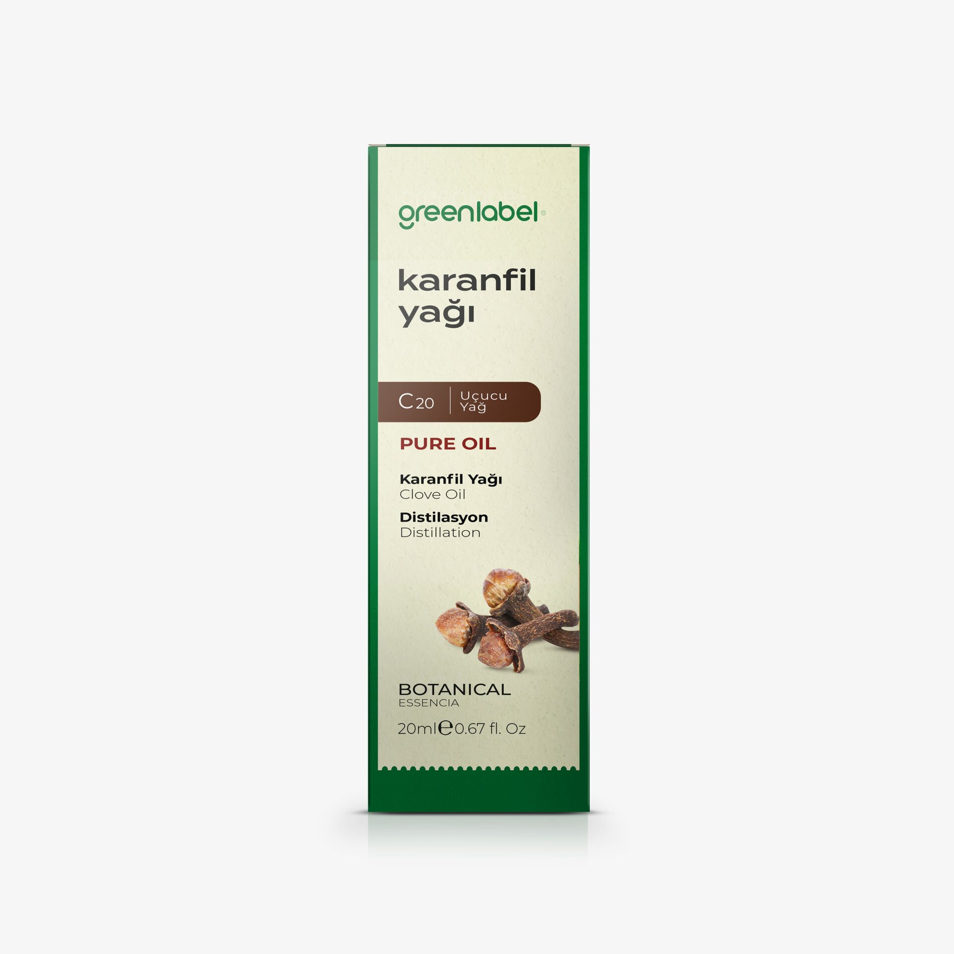 Greenlabel Karanfil Yağı 20 ml.