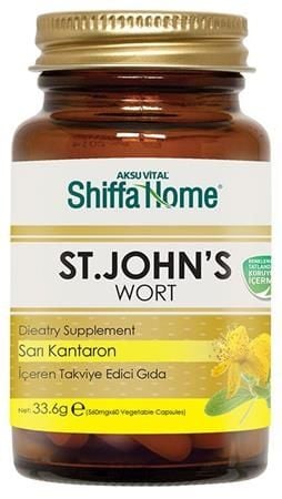 Shiffa Home Sarı Kantaron 60 Kapsül