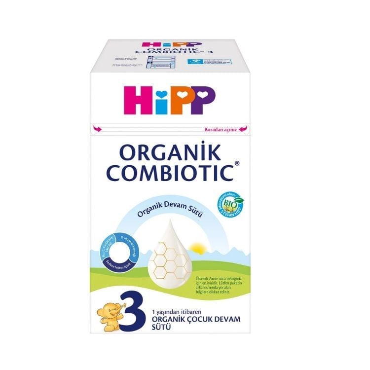Hipp 3 Organik Combiotic Devam Sütü Maması 800 Gr