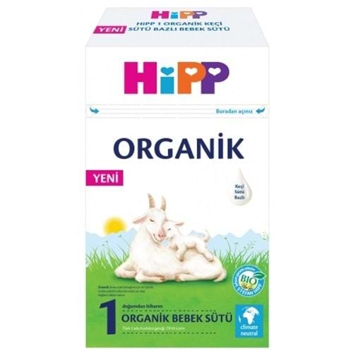 HiPP 1 Organik Keçi Sütü Bazlı Bebek Sütü 400 Gr
