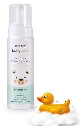 Dermoskin BabyCare Yeni Doğan Köpük Şampuanı 200 ml