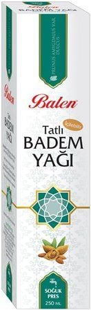 Balen Tatlı Badem Yağı (Soğuk Pres) 250 ml