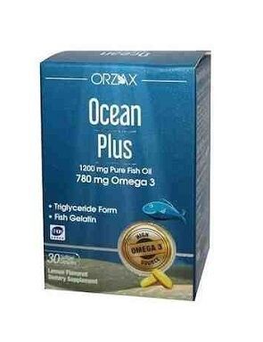 Ocean Plus 1200 Mg 30 Kapsül Konsantre Balık Yağı