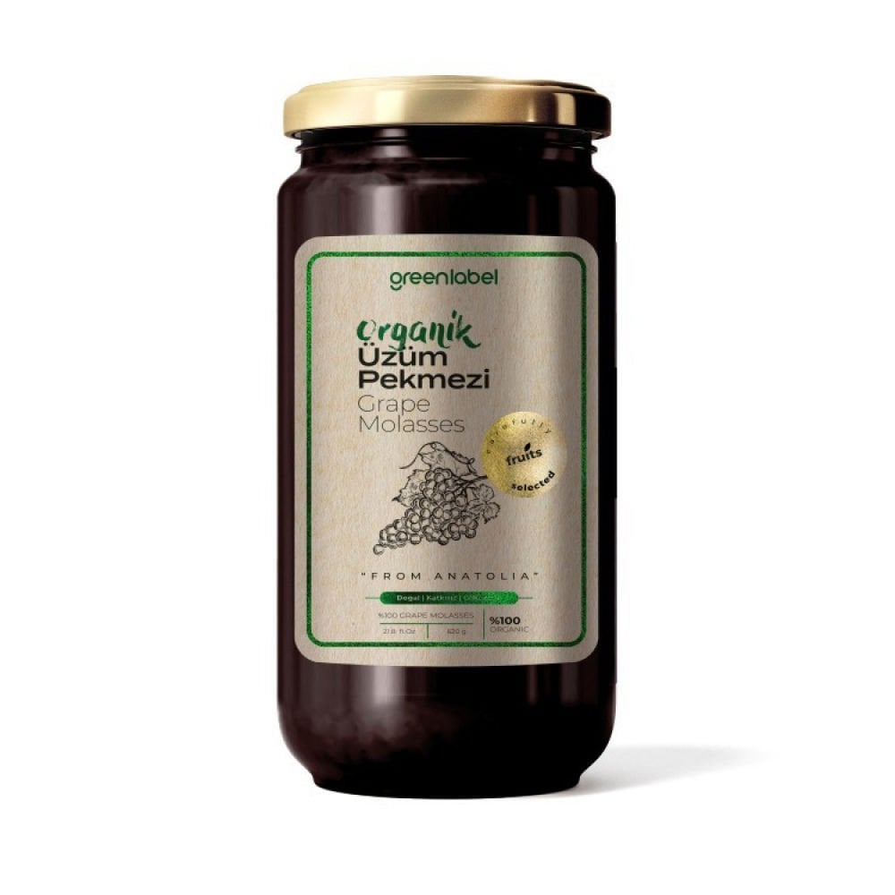 Greenlabel Organik Keçiboynuzu Özü Katkısız, Soğuk Sıkım, Organik 680 g.
