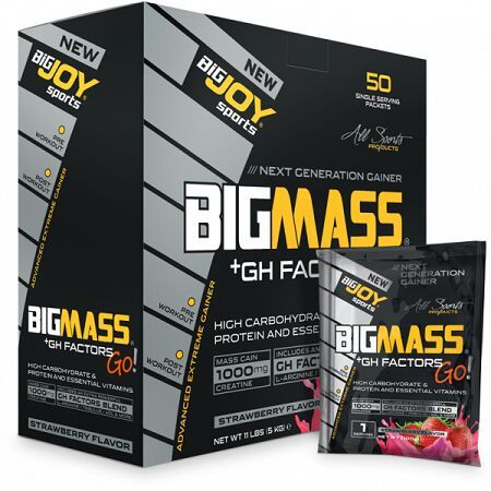 BIGJOY Sports Bigmassgo Gh Mix 50 Servis Çikolata - Çilek - Mix
